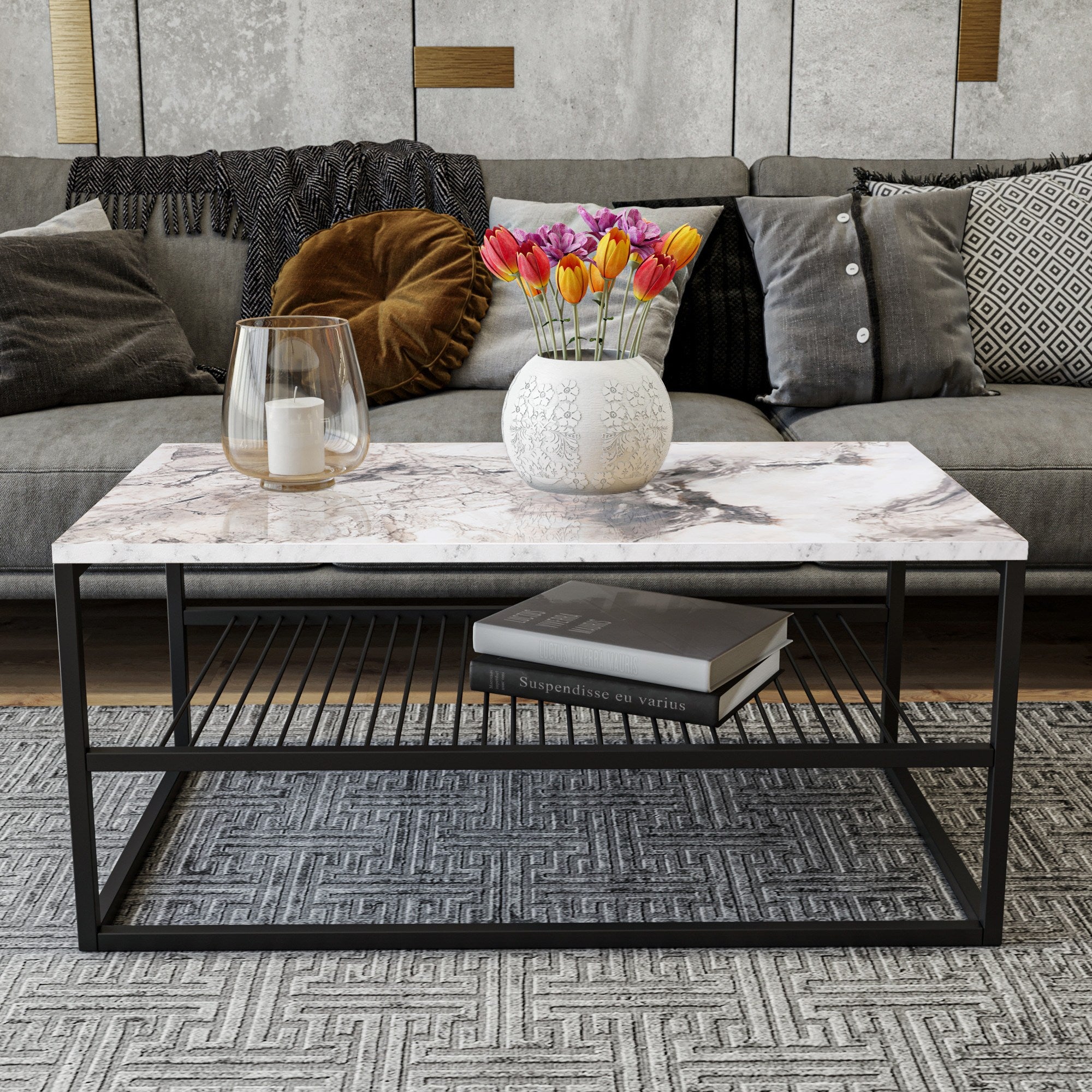 Coffee Table Asude - White