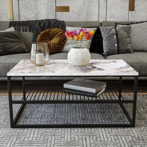 Coffee Table Asude - White