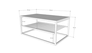 Coffee Table Asude - White