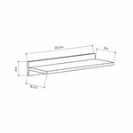 Wall Shelf Duz - Oak