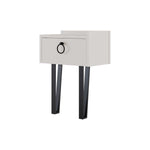 Nightstand Sponge - White