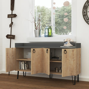 Console Table Dea - Oak