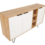 Console Table Clara Console - Oak, White