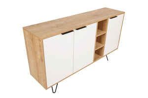 Console Table Clara Console - Oak, White