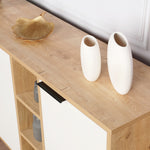 Console Table Clara Console - Oak, White