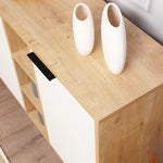 Console Table Clara Console - Oak, White