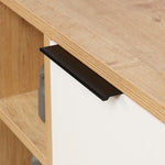 Console Table Clara Console - Oak, White
