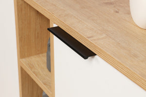 Console Table Clara Console - Oak, White