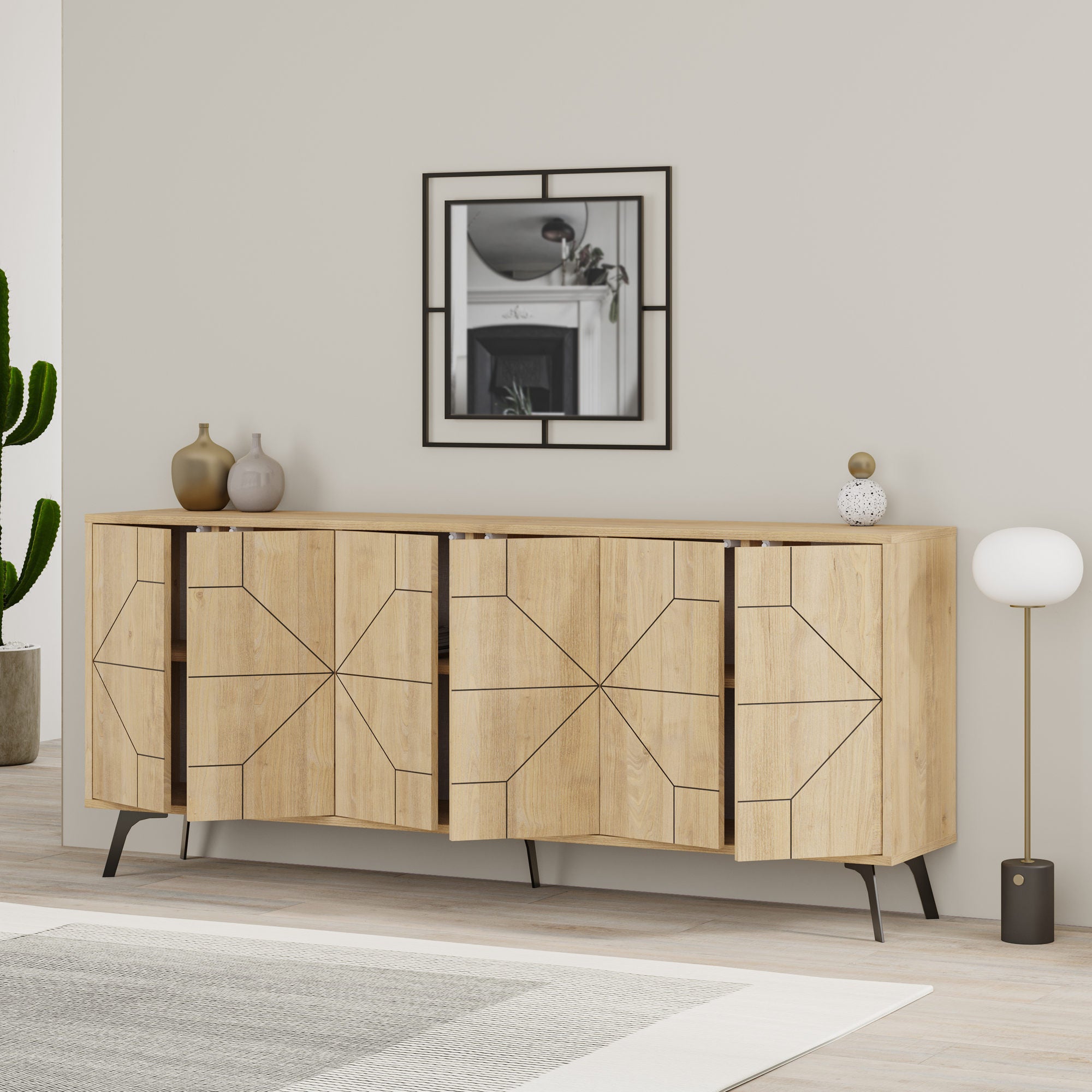 Console Table Dune 183 - Oak