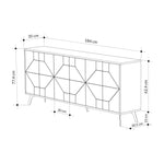 Console Table Dune 183 - Oak