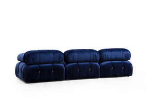 Bubble Velvet Blue L1-O1-1R-PUF