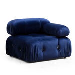 Bubble Velvet Blue L1-O1-1R-PUF