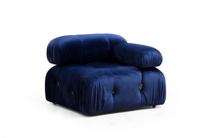 Bubble Velvet Blue L1-O1-1R-PUF