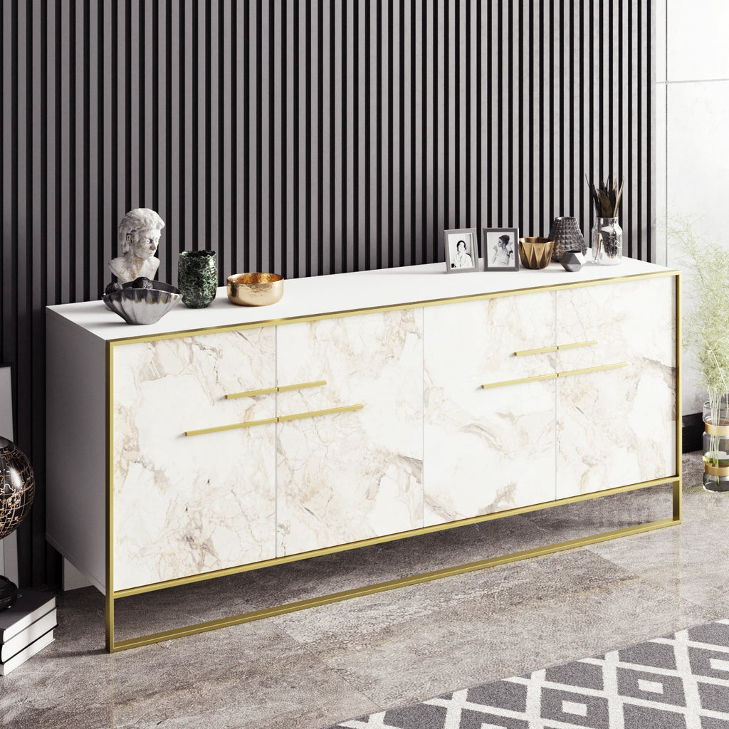 Console Table Polka - White