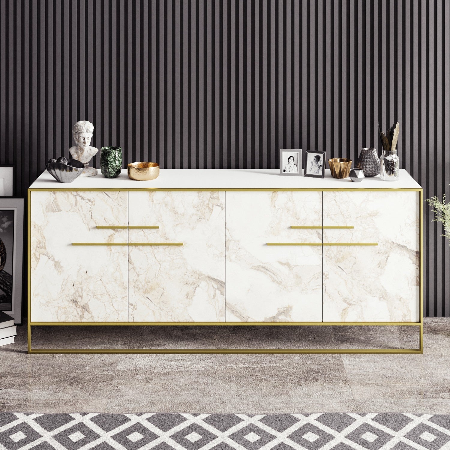 Console Table Polka - White