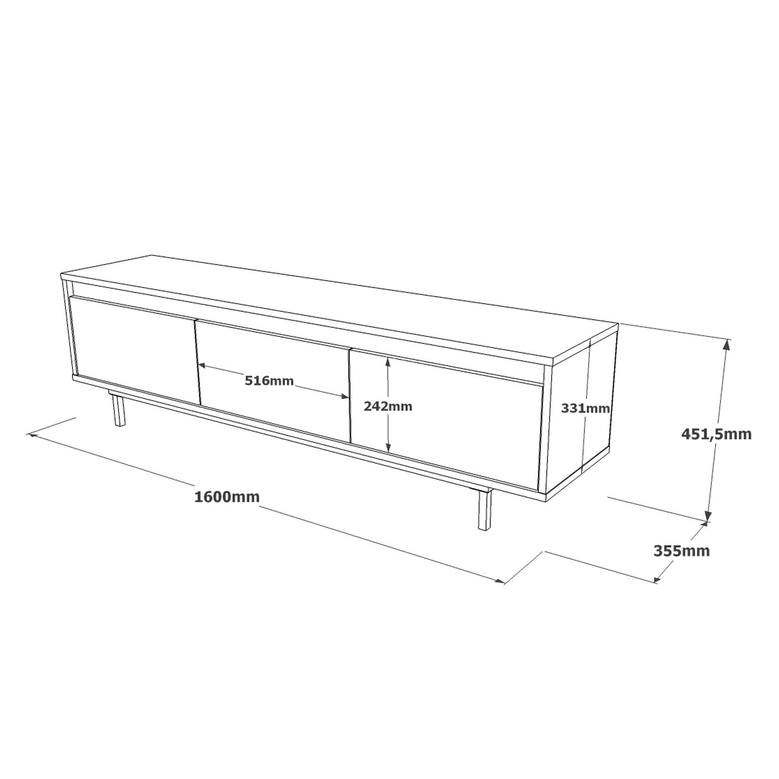 TV Stand LV1 - RL