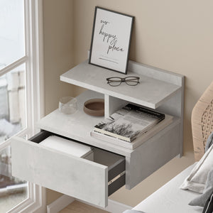 Nightstand LV28-RT - Silver