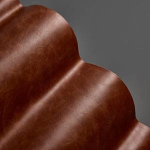 Chesterfield Brown Genuine Leather one Seater Sofa