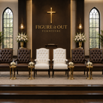 Office Chesterfield Executive chairs Leather-White