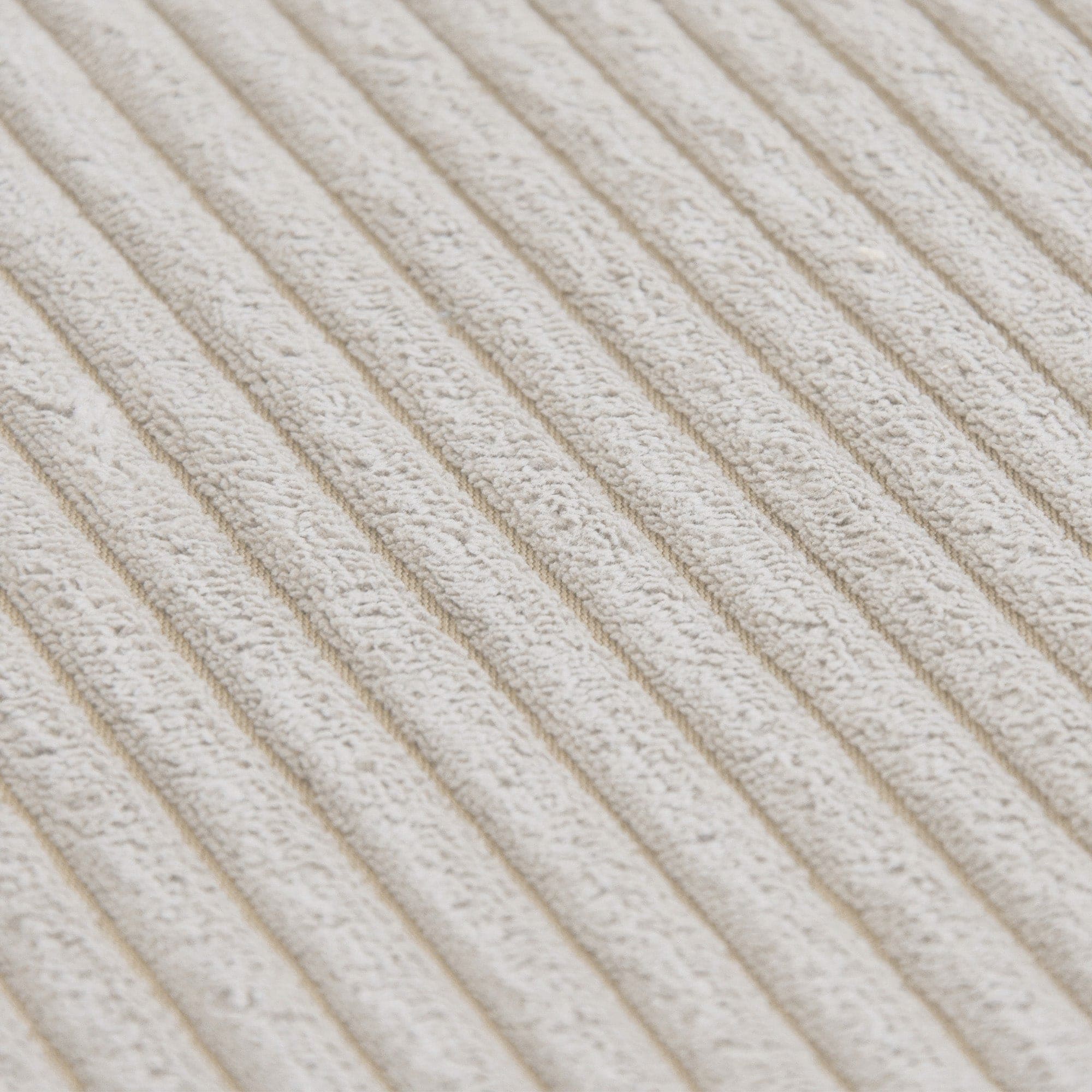 Corduroy  Ottoman- Beige