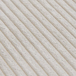 Corduroy  Ottoman- Beige