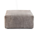Corduroy  Ottoman- Light Brown