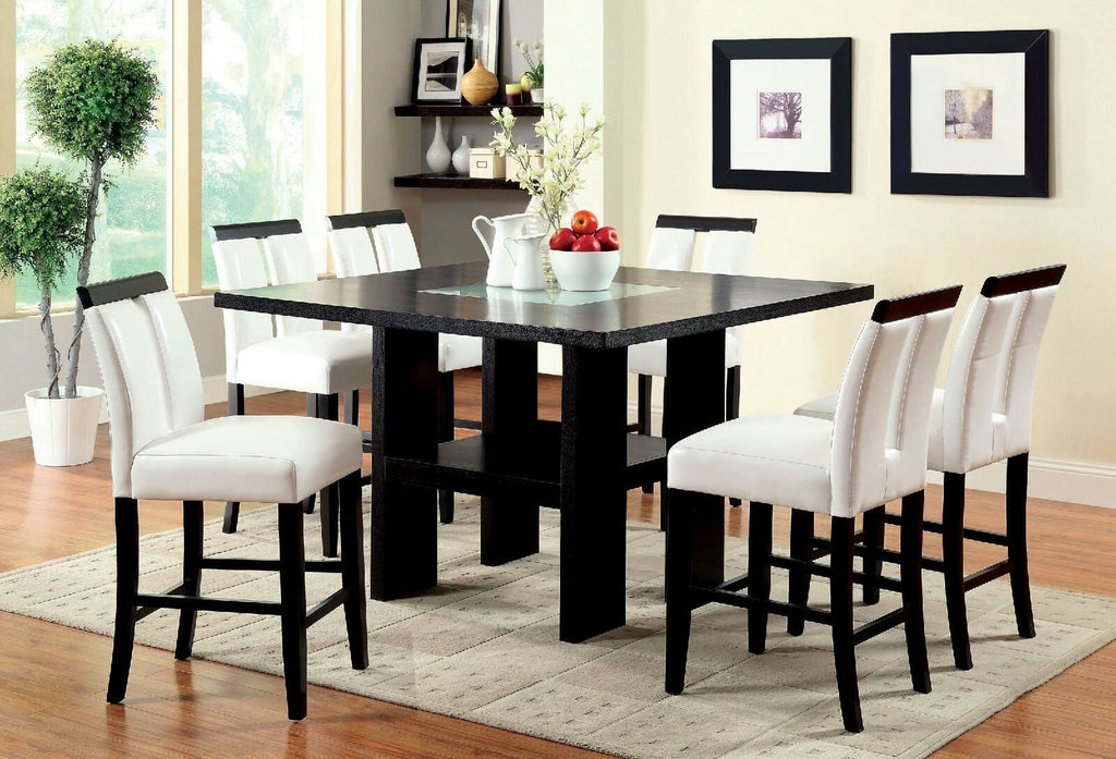 Counter Height 54'' Dining Table 6 seater