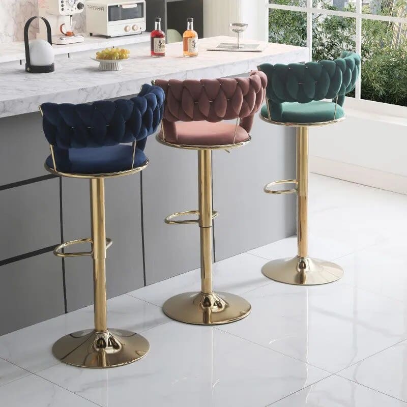 Velvet Bar Stool