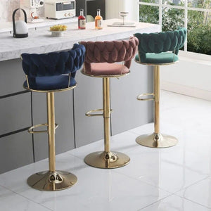 Velvet Bar Stool