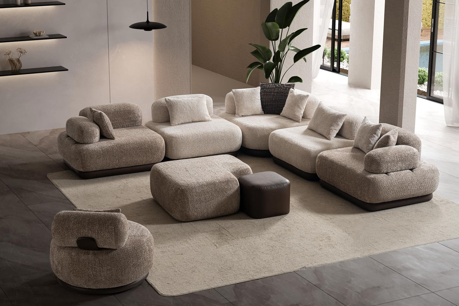 Congraja Luxury Sofa set