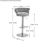 Velvet Bar Stool