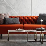 Modern Velvet Chesterfield 2 Seater Couch - Figure  It Out Furniture