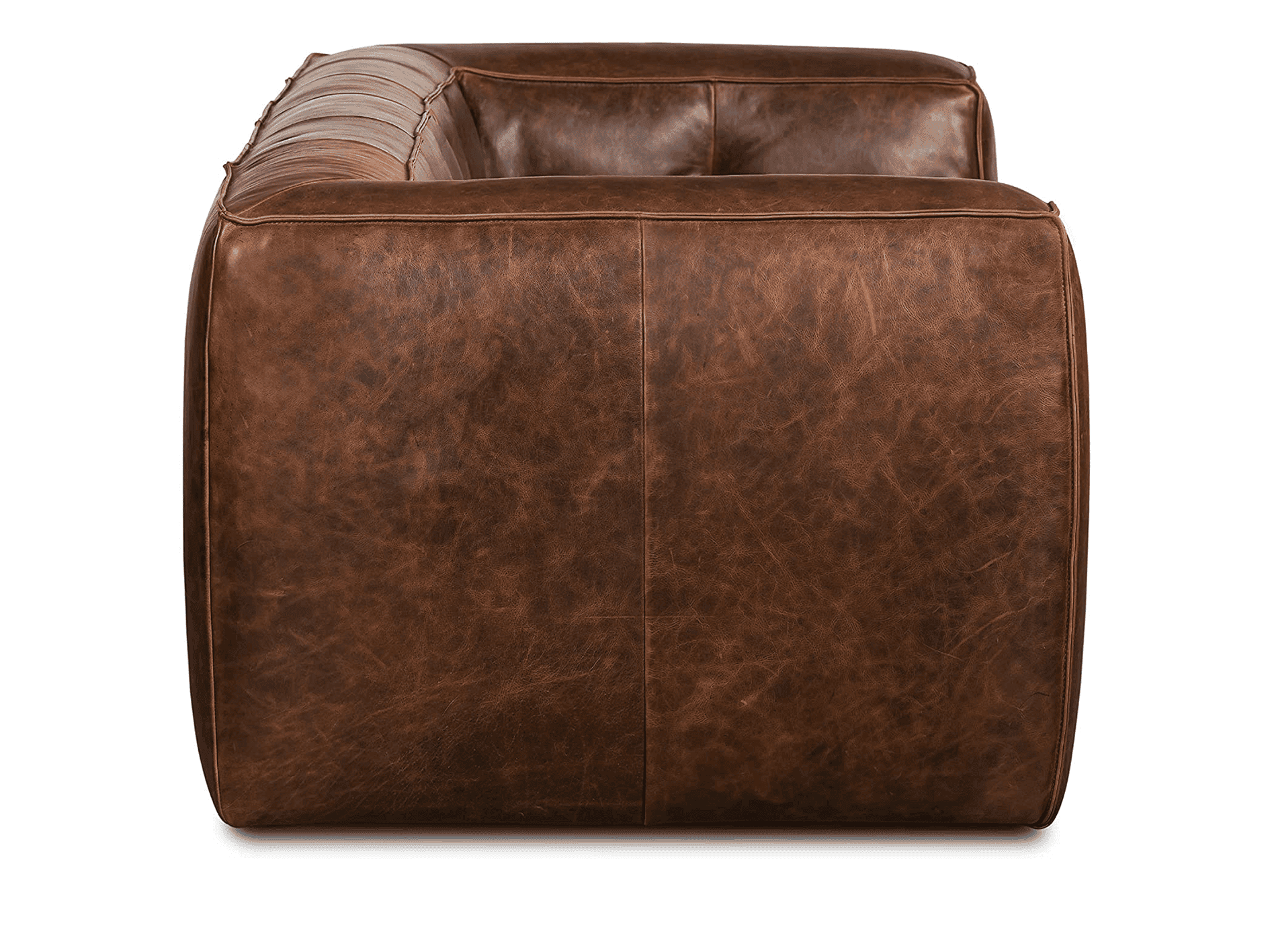 Figure It Out Tanned Buffalo Faux Leather - Brown - Figure  It Out Furniture