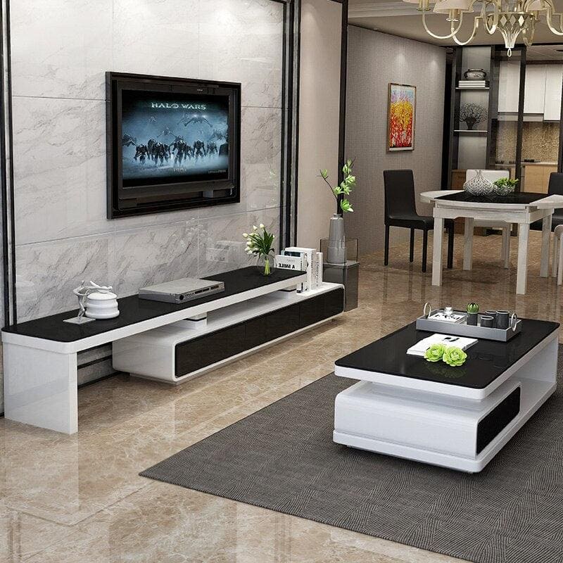 Modern TV Stand and Coffee Table - Figure  It Out Furniture