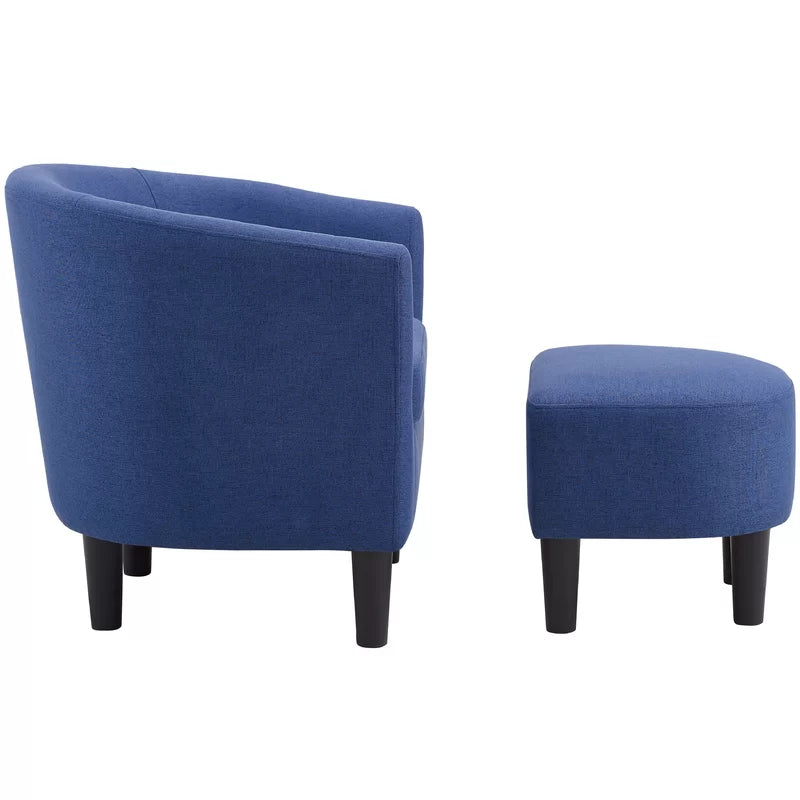 FIO Accent Chair with Ottoman - Figure  It Out Furniture