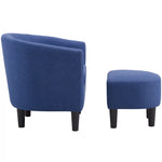 FIO Accent Chair with Ottoman - Figure  It Out Furniture