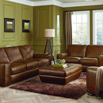 Briatoni Square Arm Faux Leather 6 seater Sofa set - Figure  It Out Furniture