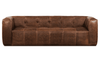 Figure It Out Tanned Buffalo Faux Leather - Brown - Figure  It Out Furniture