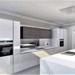 FIO Handleless Gloss White Kitchens - Figure  It Out Furniture