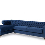 Corner Chaise L shape Chesterfield Sofa - Figure  It Out Furniture