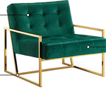 Velvet Accent Chair