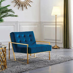 Velvet Accent Chair
