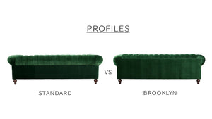 Chesterfield Velvet Turquoise Blue 3 seater Sofa