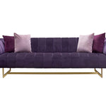 Bozza Venus Cream Velvet Sofa - Figure  It Out Furniture