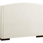 Modern Tufted Wingback Headboard - Queen - Ivory - Figure  It Out Furniture