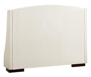 Modern Tufted Wingback Headboard - Queen - Ivory - Figure  It Out Furniture