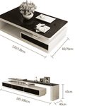 Modern TV Stand and Coffee Table - Figure  It Out Furniture