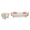 Bozza Venus Cream Sofa & Chair 2PC Set - Figure  It Out Furniture
